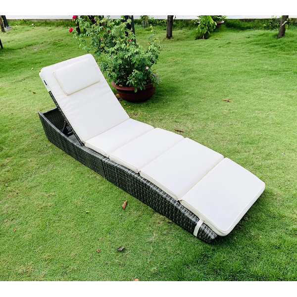 Latitude Run® Outdoor Metal Chaise Lounge Wayfair